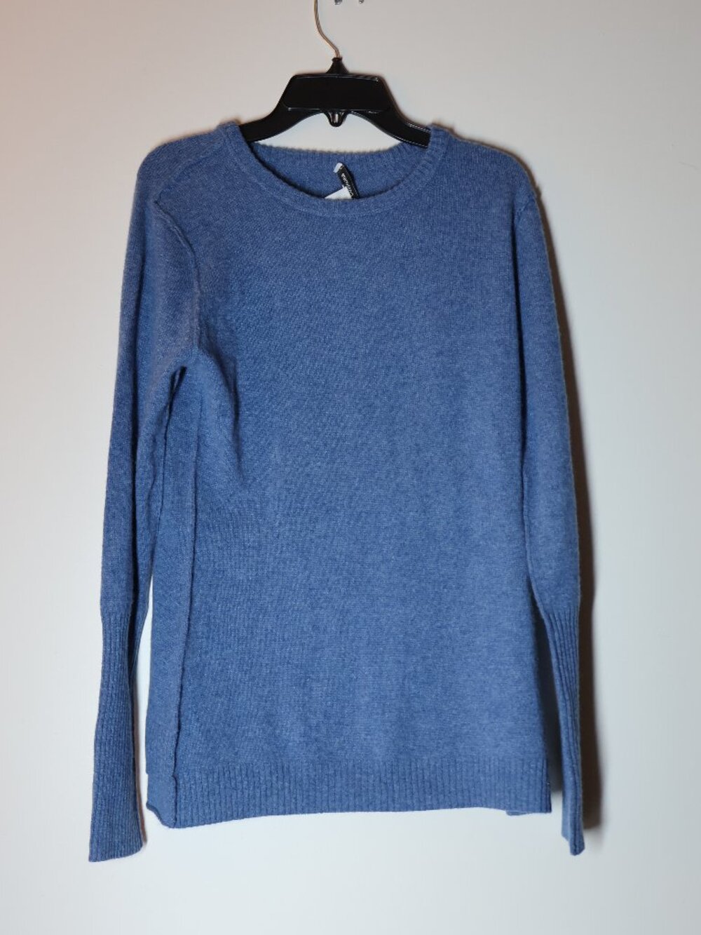 Autumn Cashmere Sweater Size M 100% Cashmere Blue Crewneck Cozy Style